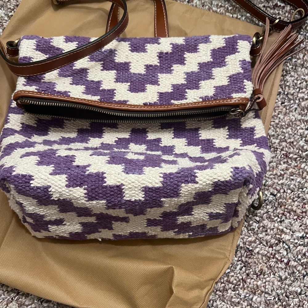 Patricia Nash woven leather bag